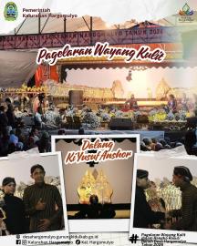 PAGELARAN WAYANG KULIT DALANG KI YUSUF SEMARAKKAN MALAM PUNCAK RASUL HARGOMULYO TAHUN 2026